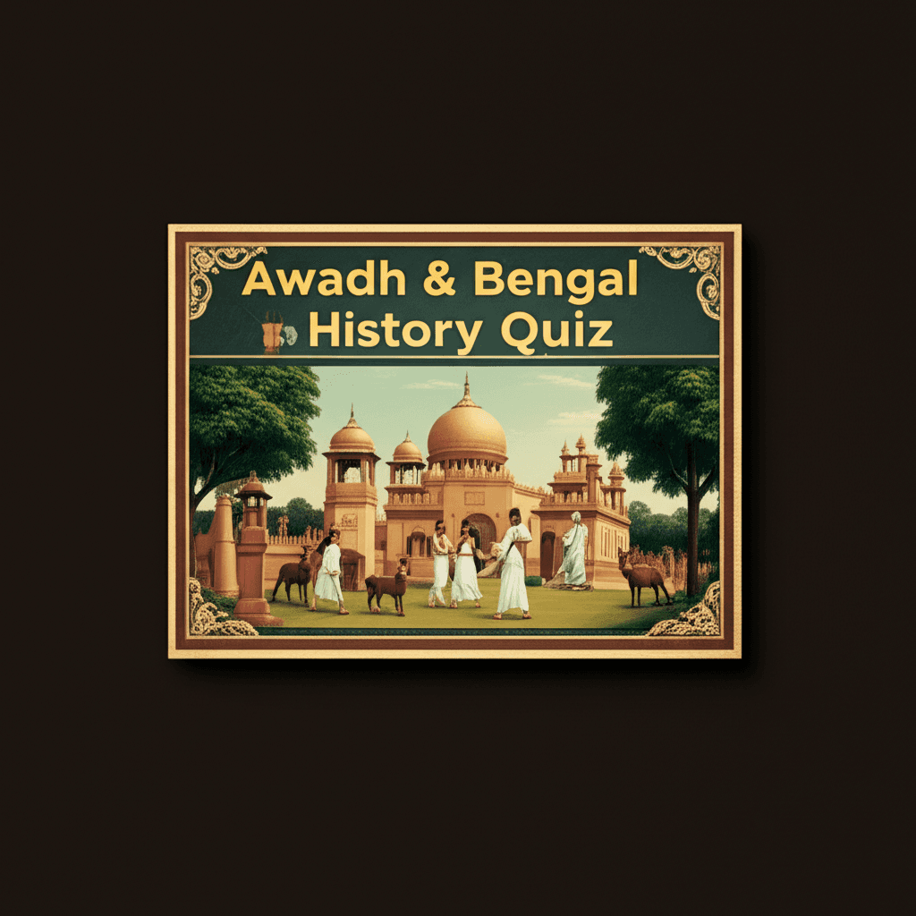 Awadh & Bengal History Quiz