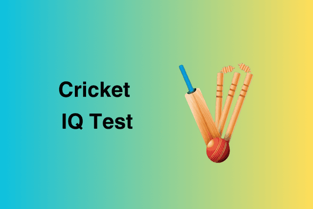 Cricket IQ Test