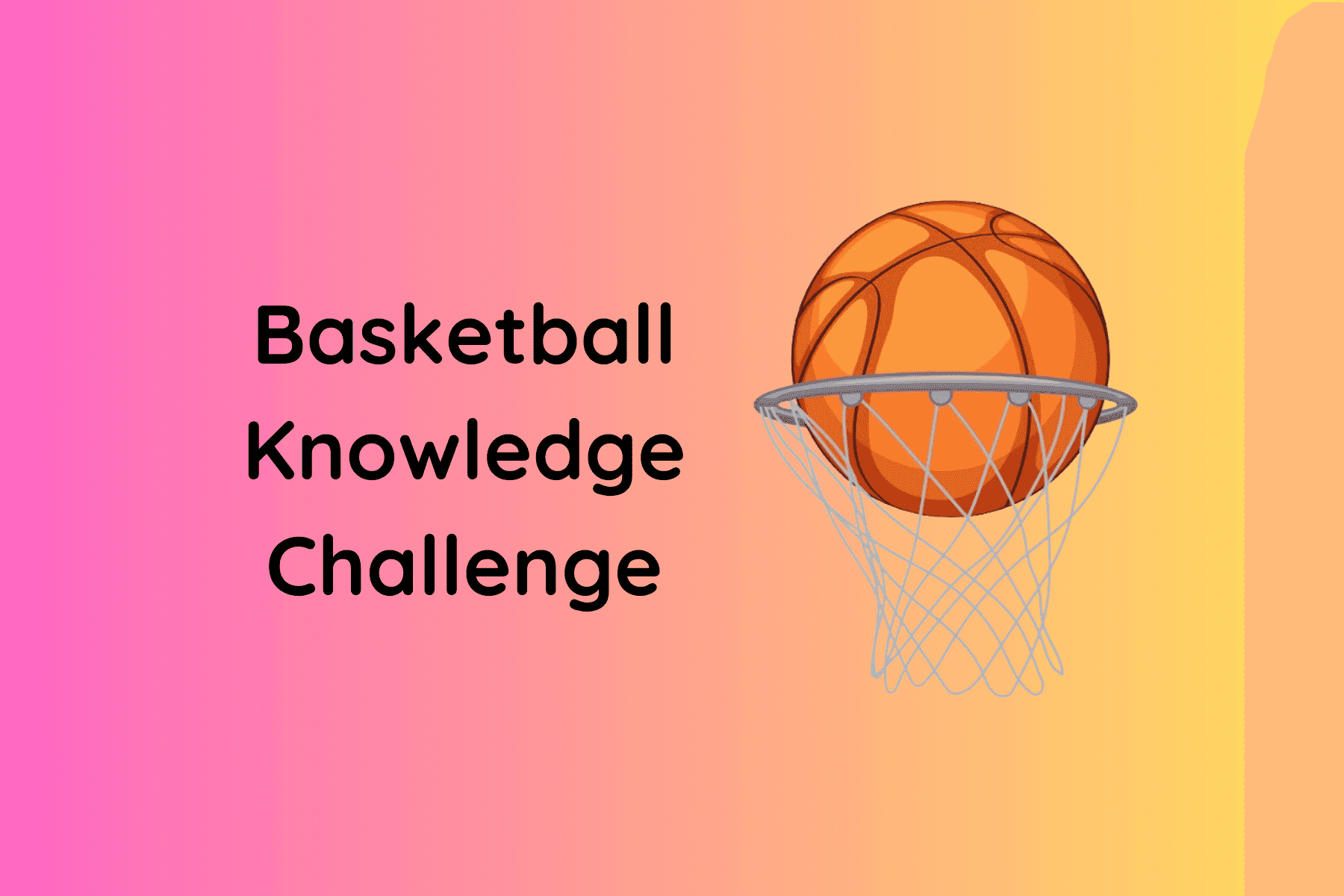 Basketball Knowledge Challenge