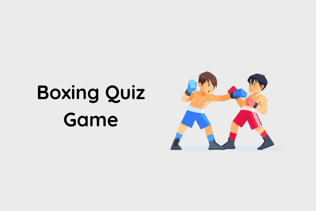 Boxing Quiz Game