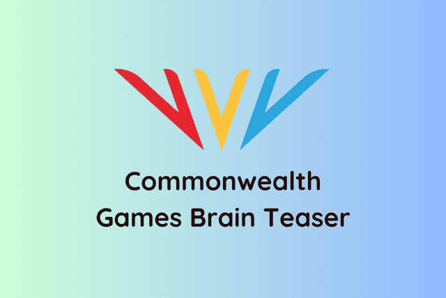Commonwealth Games Brain Teaser