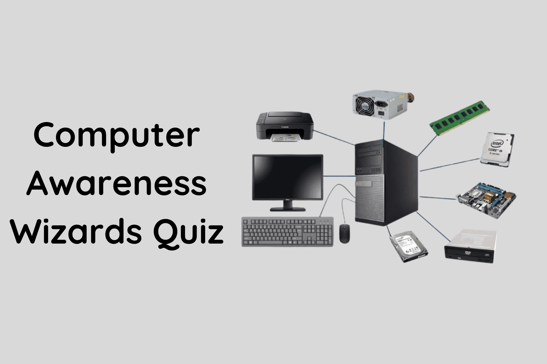 Computer Awareness Wizards Quiz