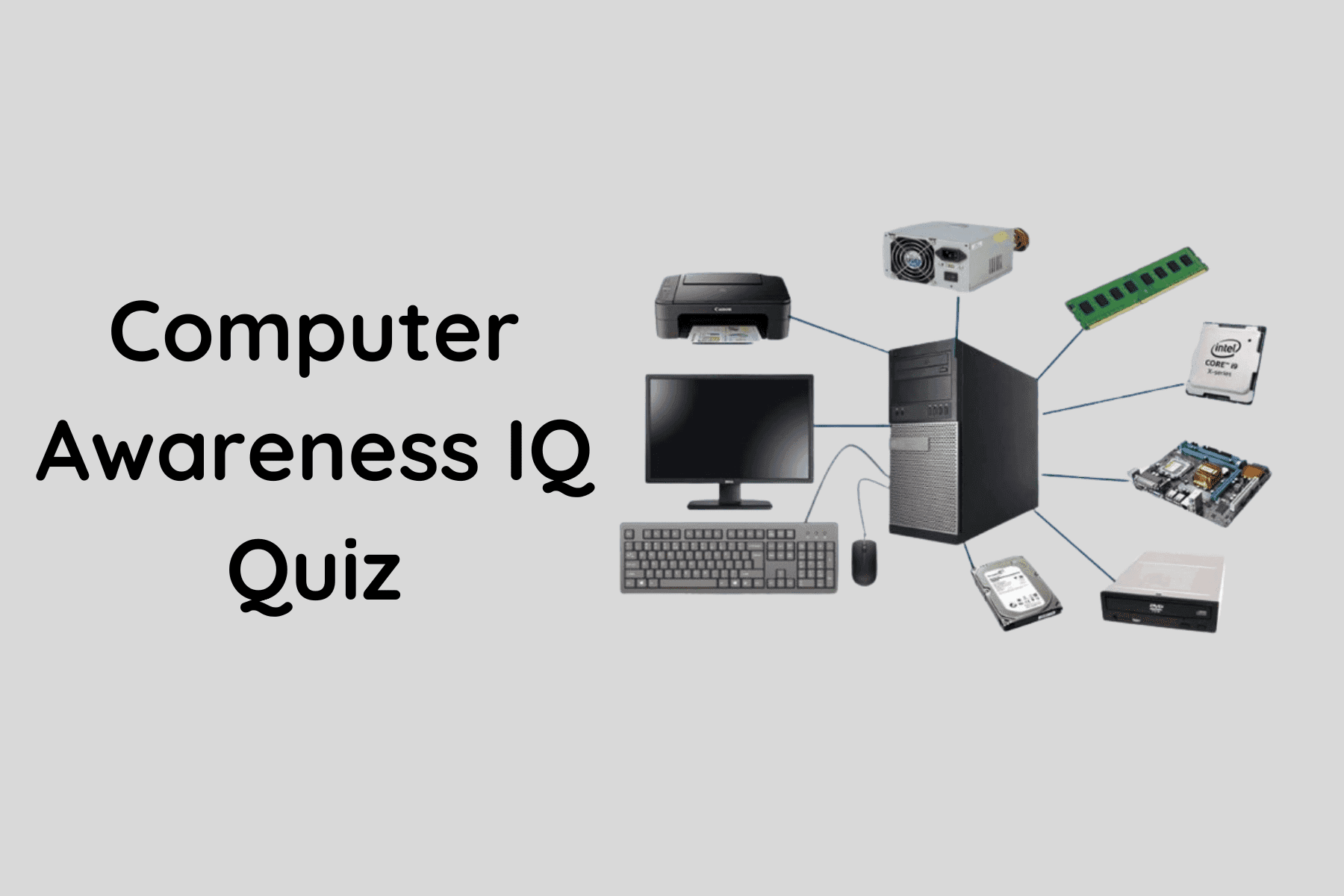 Computer Awareness IQ Quiz