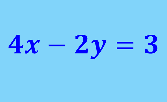 Linear Equations in Two Variables Quiz 4