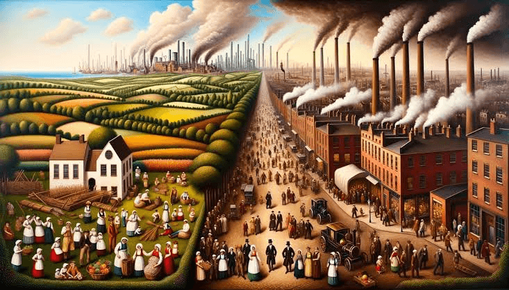 Industrialisation and Social Change Quiz 1