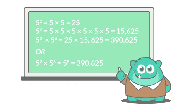 Exponents & Powers Quiz 7
