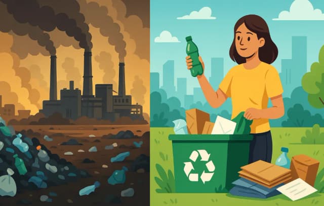 Quiz It: Pollution and Recycling