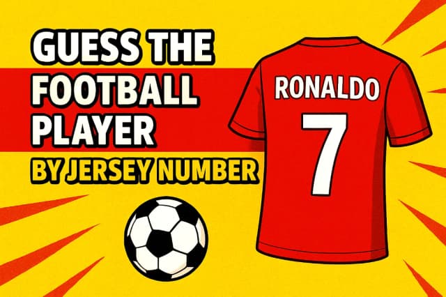 Guess The Football Player By Jersey Number!