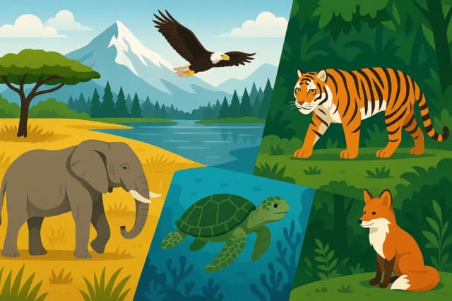 Animal Habitats Quiz