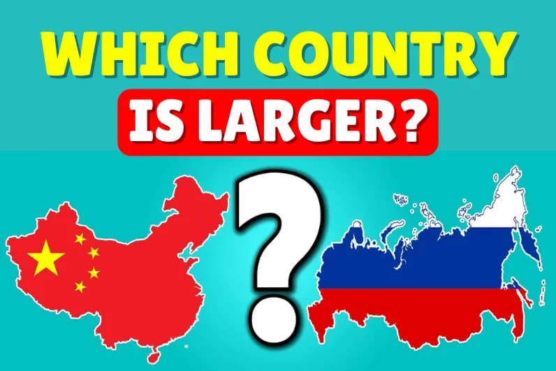 Which Country Is Larger? Quiz