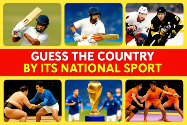 Guess the Country by its National Sport!