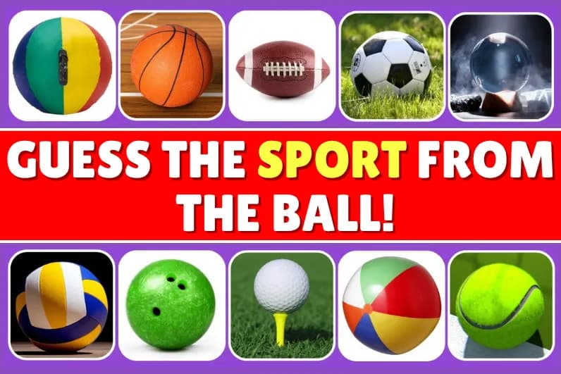 Guess the Sport from the Ball!