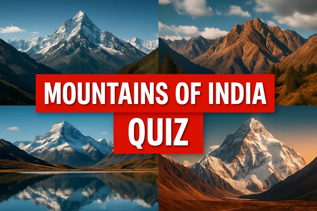 Mountains of India Quiz