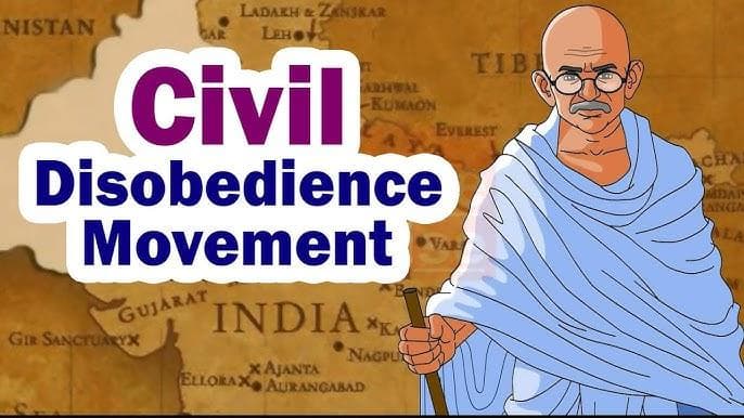 Civil Disobedience Movement Quiz