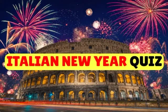 Italian New Year Quiz
