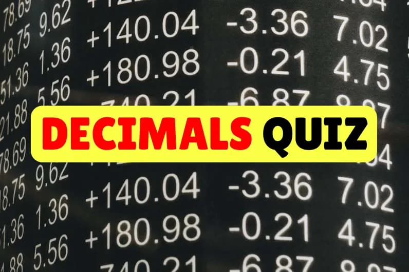 Decimals Quiz