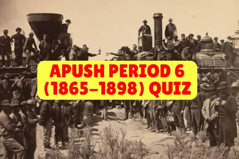 APUSH Period 6 (1865-1898) Quiz