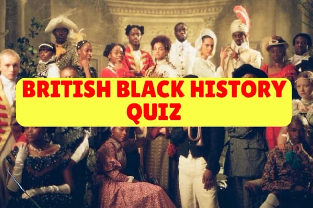 British Black History Quiz