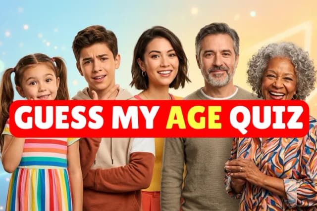 Guess My Age Quiz