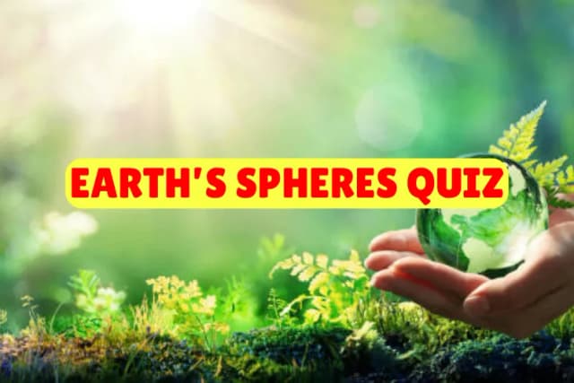 Earth's Spheres Quiz