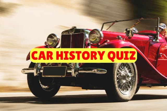 Car History Quiz