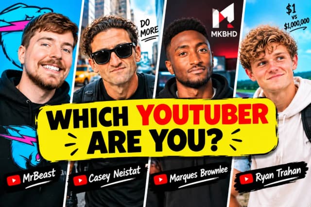 Which YouTuber Are You?