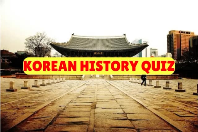 Korean History Quiz