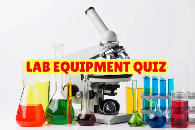 Lab Equipment Quiz