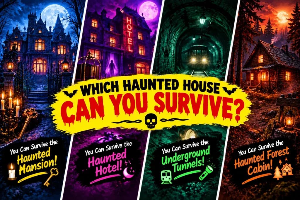 Which Haunted House Can You Survive?