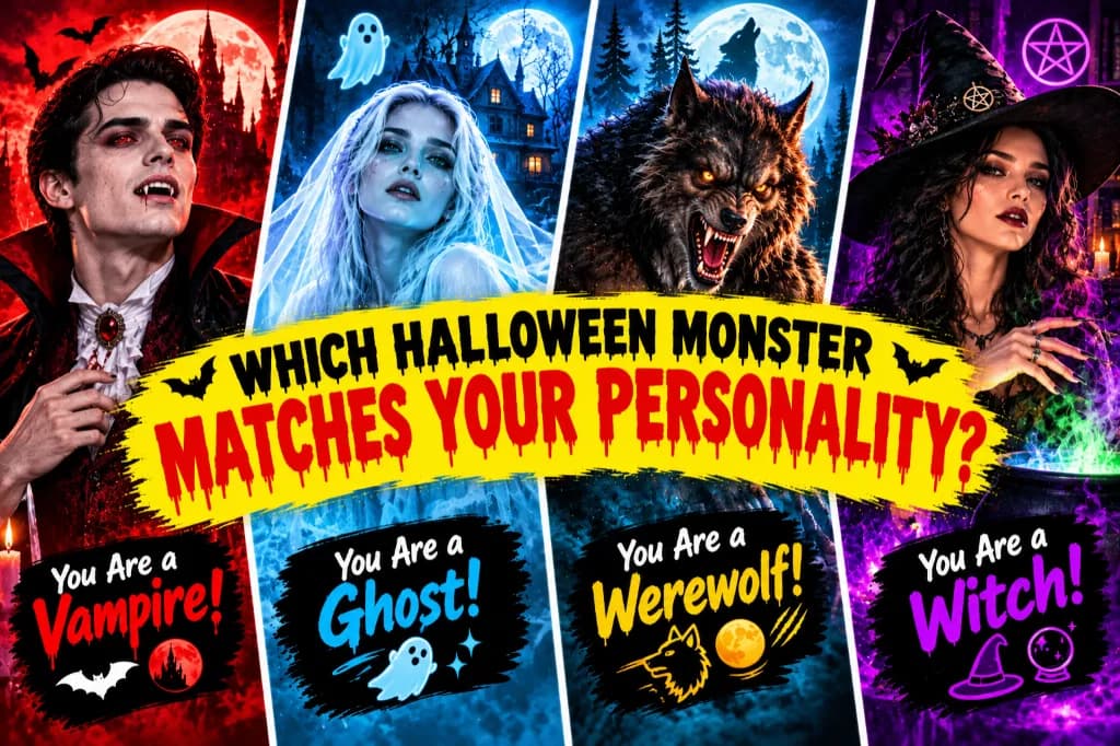 Which Halloween Monster Matches Your Personality?