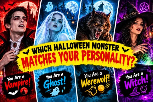 Which Halloween Monster Matches Your Personality?