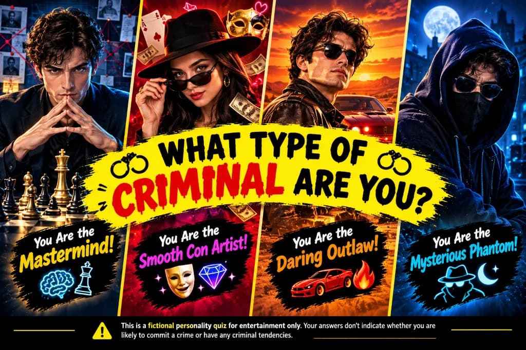 What Type Of Criminal Are You?