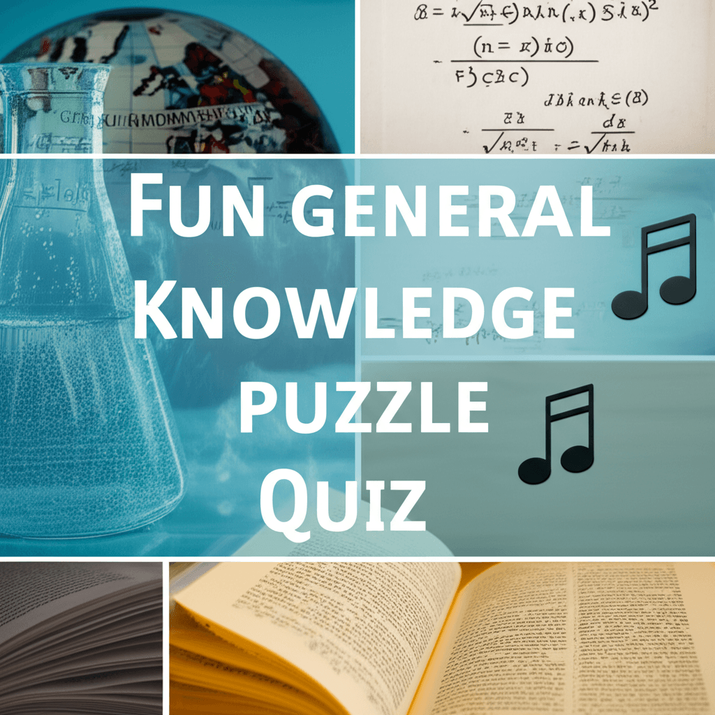 Fun General Knowledge Puzzle Quiz