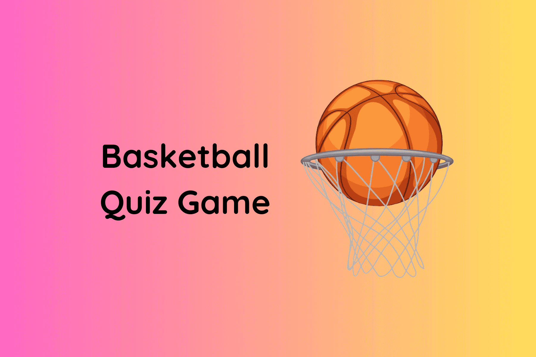 Basketball Quiz Game