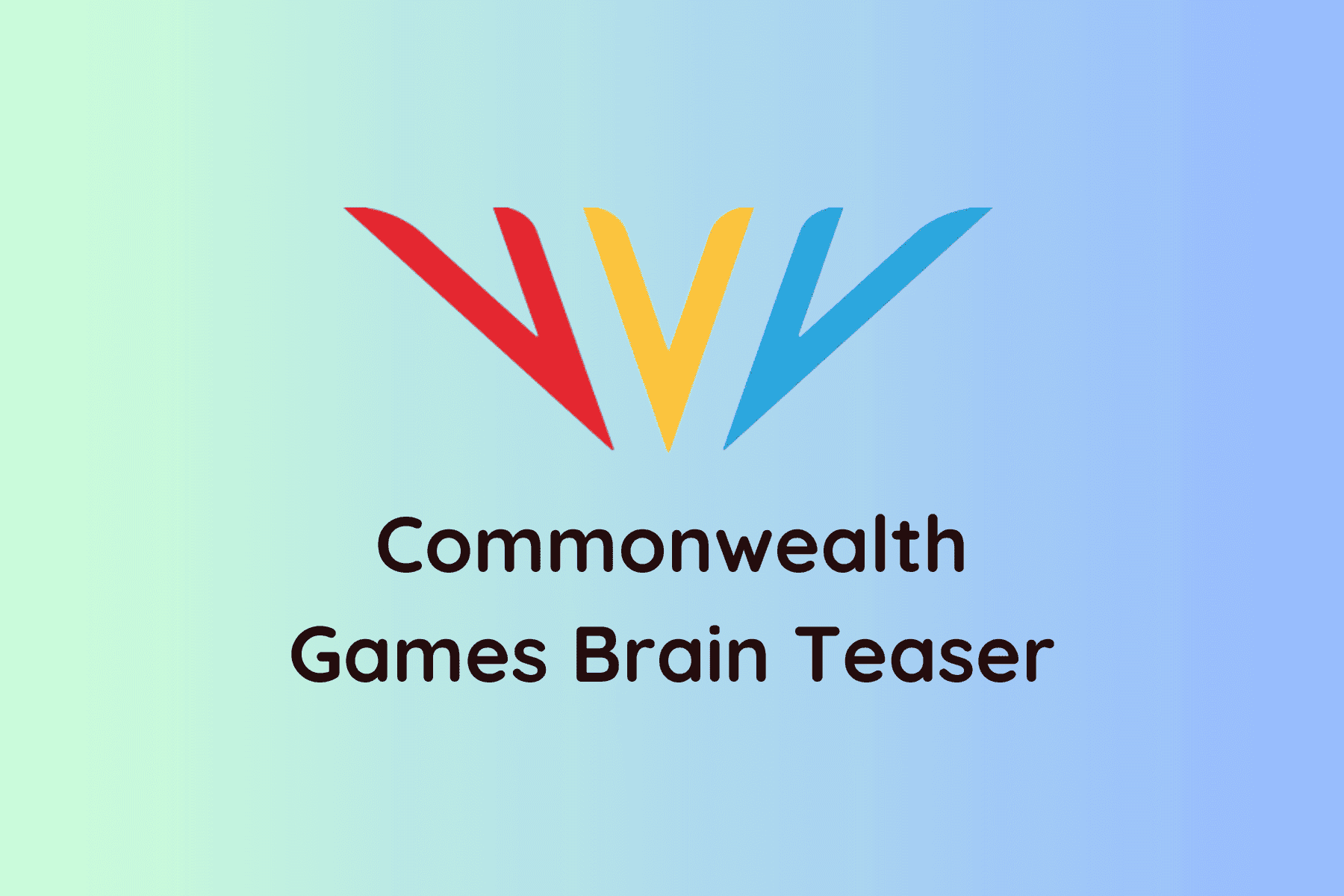 Commonwealth Games Brain Teaser