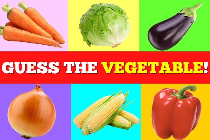 Guess The Vegetable!