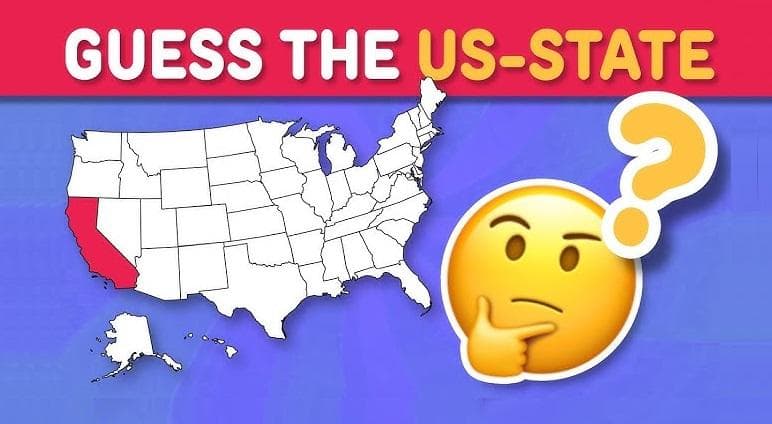 Guess The U.S. State On The Map!