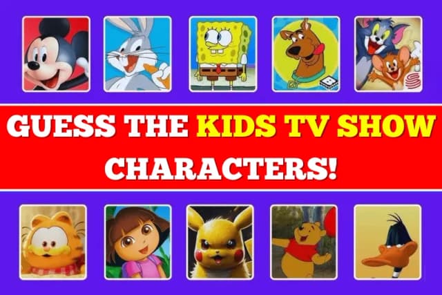 Guess The Kids TV Show Characters!