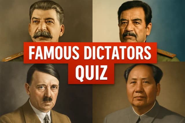 Famous Dictators Quiz
