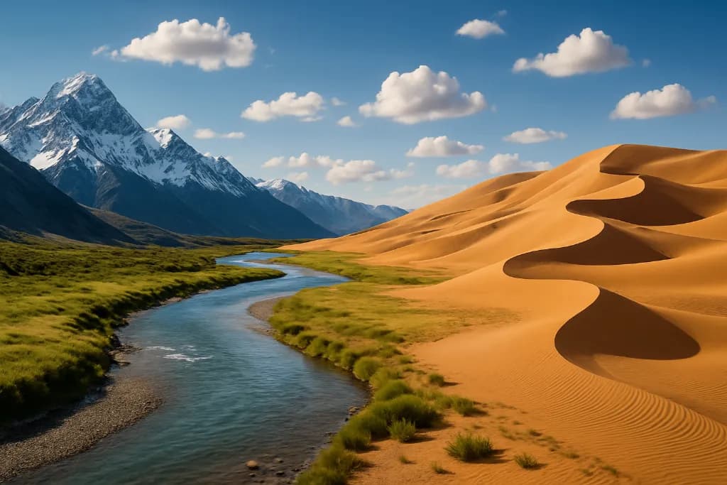 Mountains, Rivers and Deserts Quiz