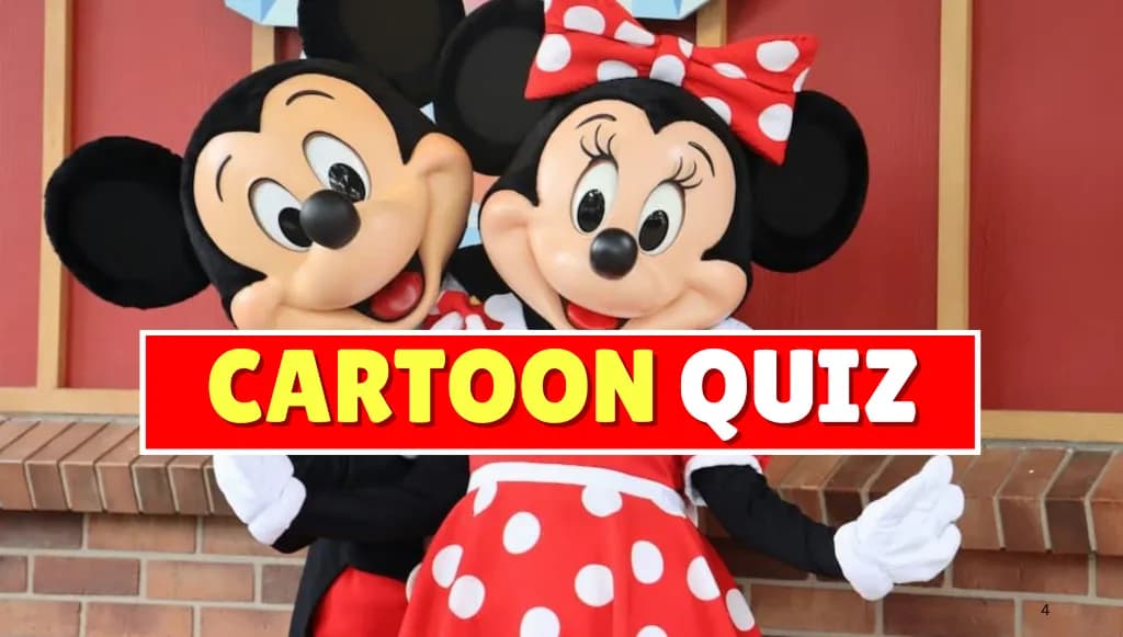 True or False: Cartoon Quiz
