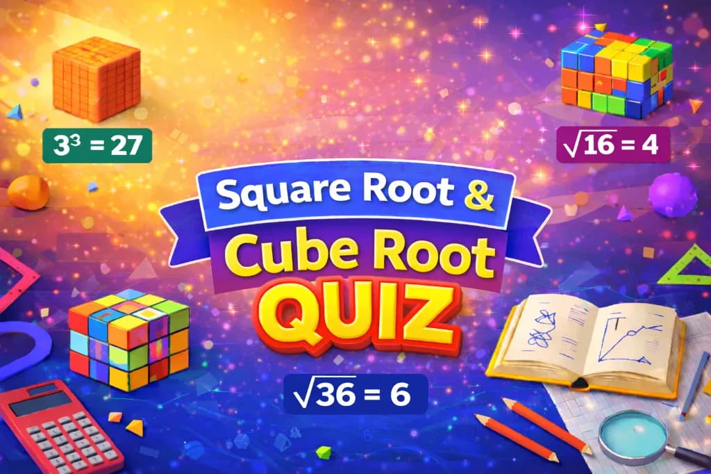 Square Root And Cube Root Quiz