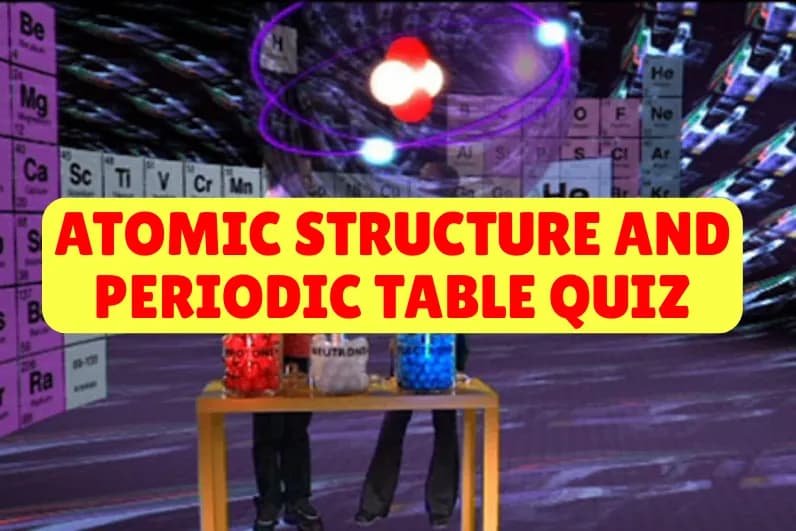 Atomic Structure and Periodic Table Quiz