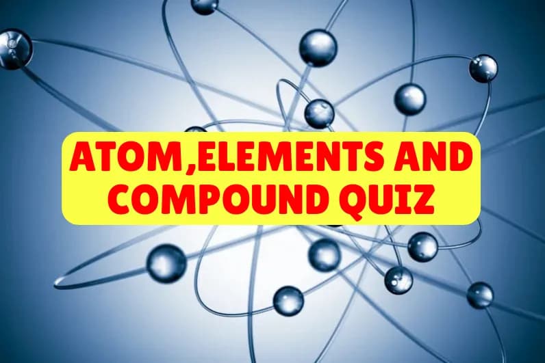 Atom,Elements and Compound Quiz